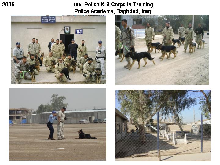 This image has an empty alt attribute; its file name is iraqipolicetraining.jpg